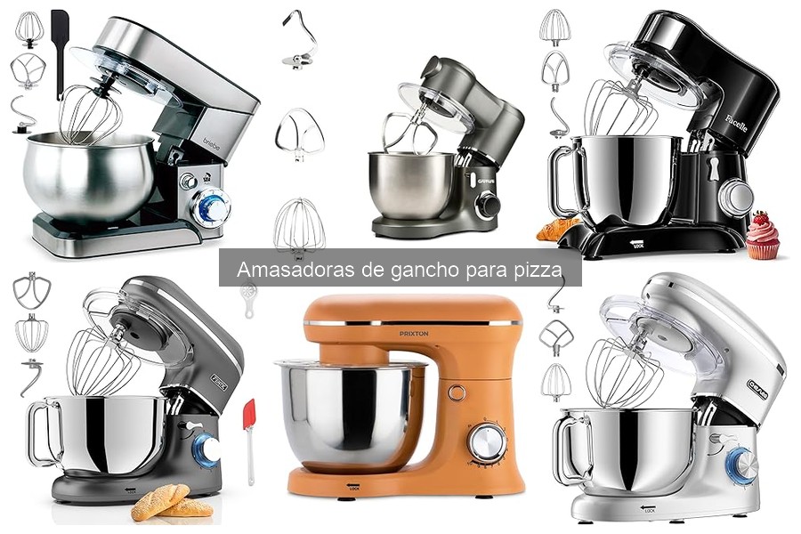 Accesorios imprescindibles para amasadoras de gancho de pizza