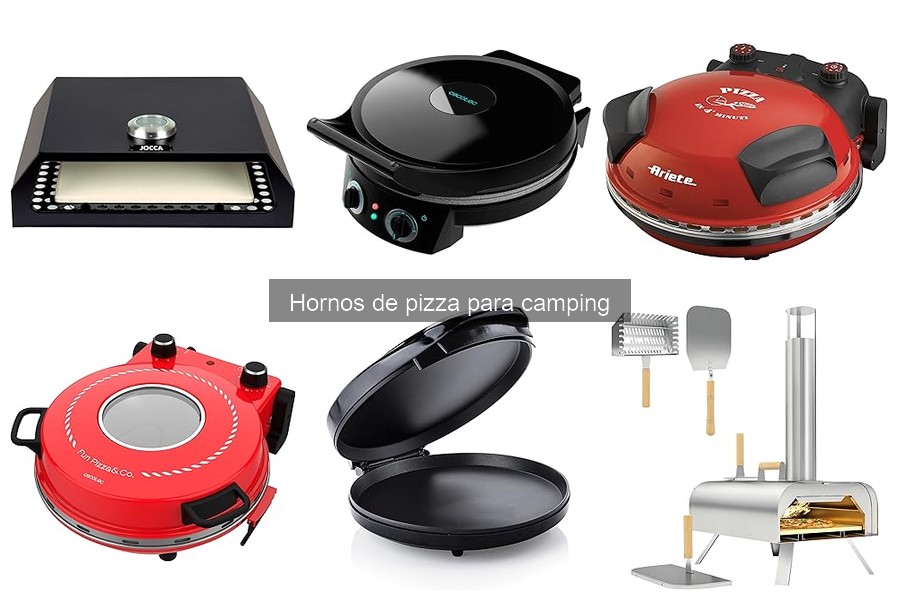 Accesorios imprescindibles para hornos de pizza de camping