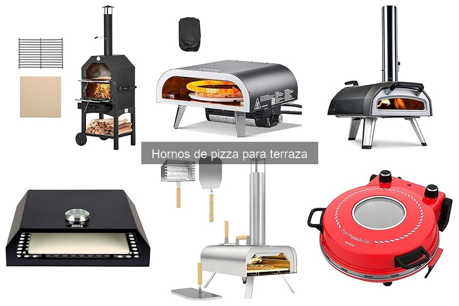 Accesorios imprescindibles para hornos de pizza en terraza