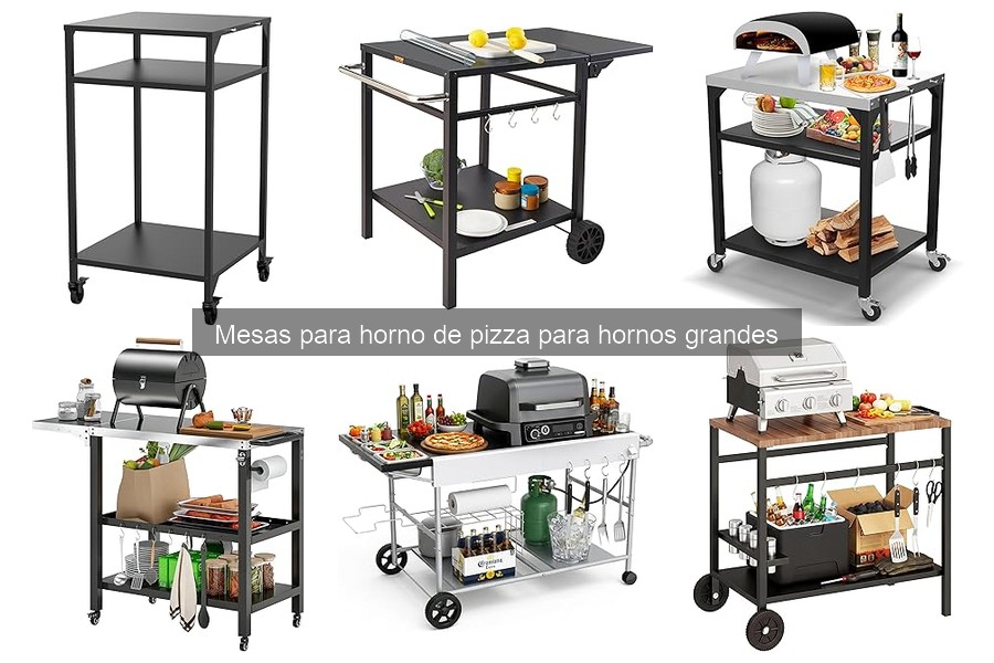 Accesorios imprescindibles para mesas de horno de pizza
