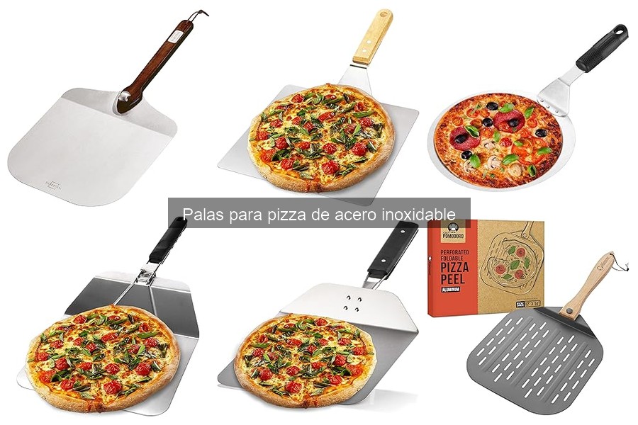 ** Accesorios imprescindibles para pala de pizza de acero inoxidable