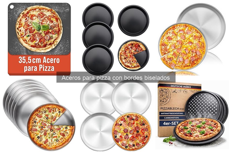Acero para pizza con bordes biselados: ¿qué es y sus ventajas?
