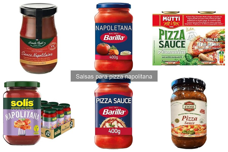 Acompañamientos ideales para la salsa de pizza napolitana