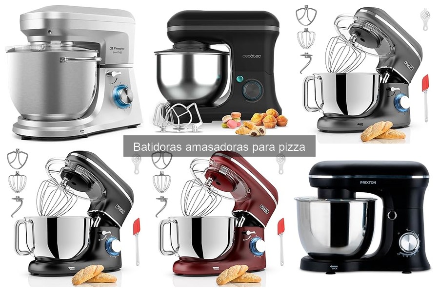 Adapta tus recetas de pizza para batidoras amasadoras