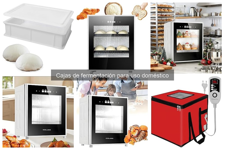 Alternativas a cajas de fermentación para masa de pizza