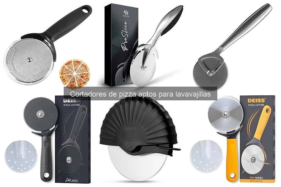 Alternativas a cortadores de pizza aptos para lavavajillas