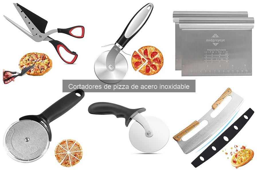 Alternativas a cortadores de pizza de acero inoxidable
