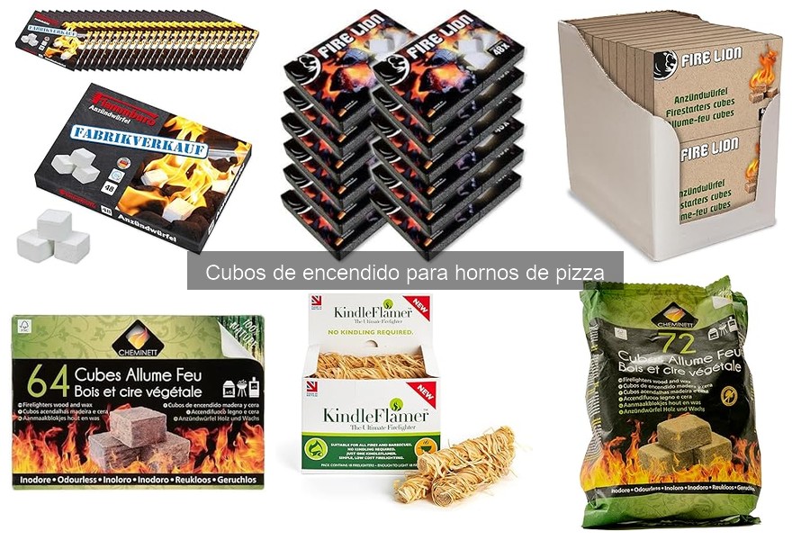 Alternativas a cubos de encendido para hornos de pizza