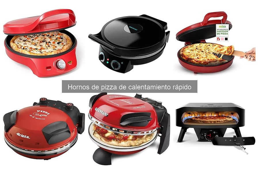 Alternativas a hornos de pizza de calentamiento rápido