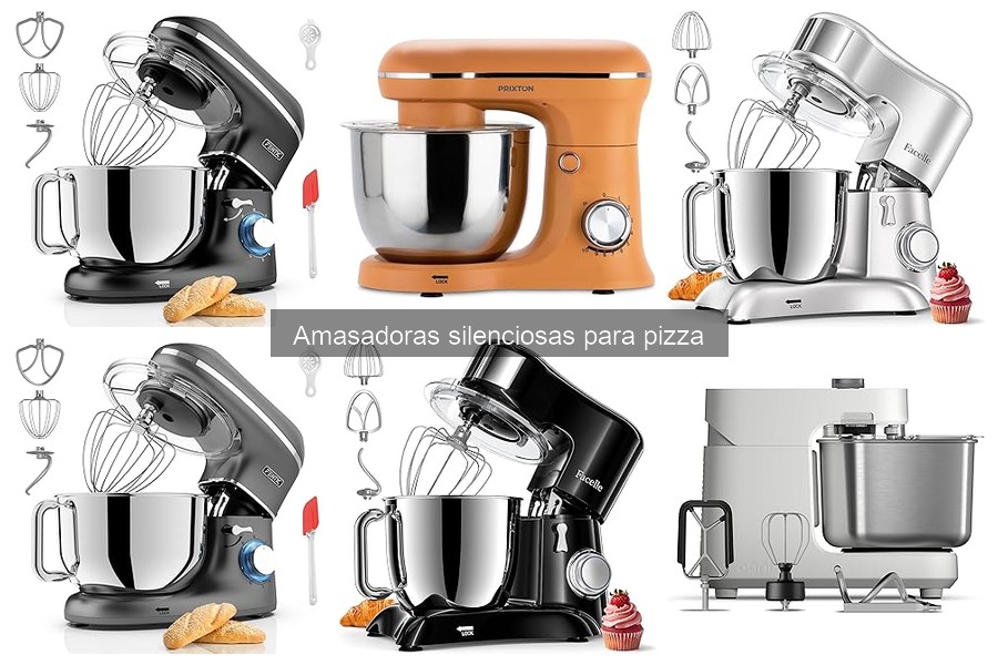 Alternativas a la amasadora silenciosa para hacer masa de pizza