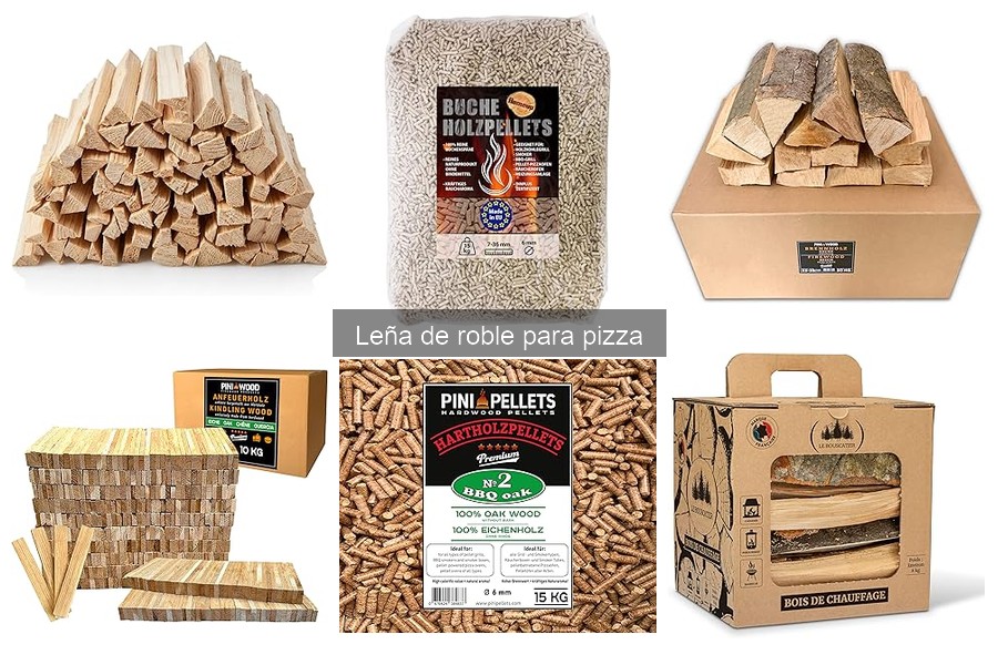 Alternativas a la leña de roble para pizzas deliciosas