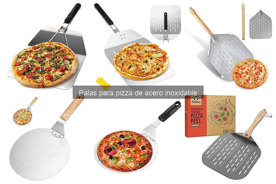 Alternativas a la pala de pizza de acero inoxidable