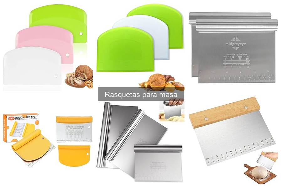 Alternativas a la rasqueta para masa: herramientas útiles