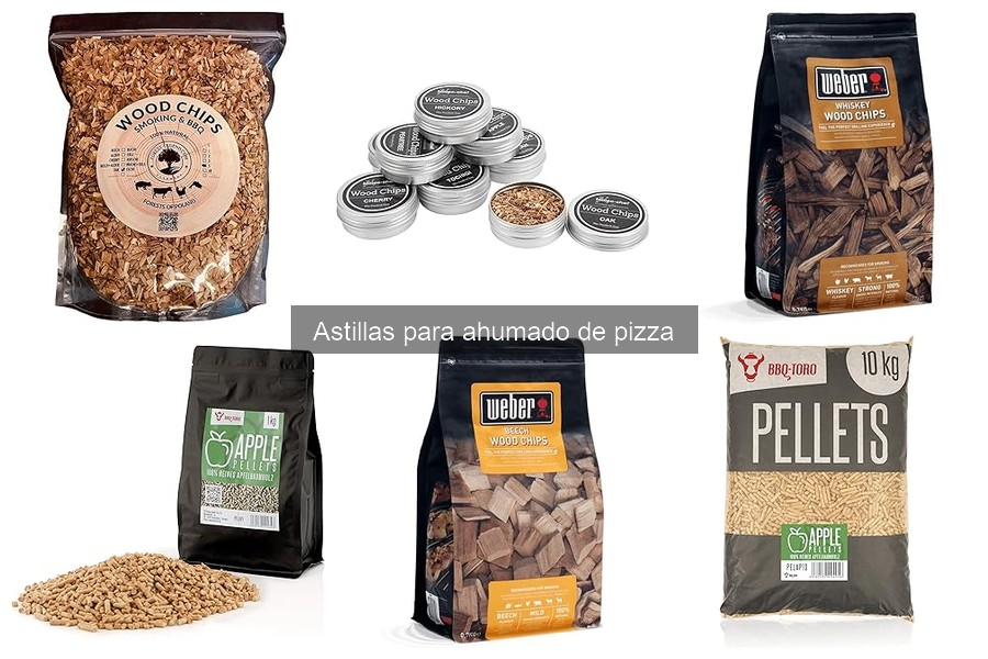 Alternativas a las astillas para ahumar pizza: opciones deliciosas