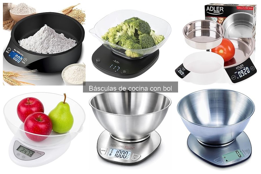 Alternativas a las básculas de cocina con bol: opciones útiles