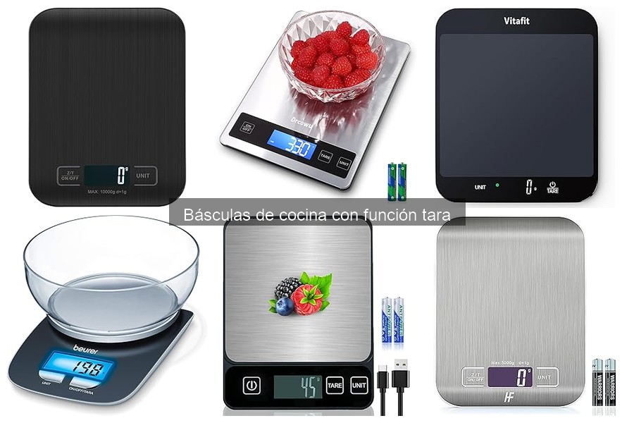 Alternativas a las Básculas de Cocina con Función Tara