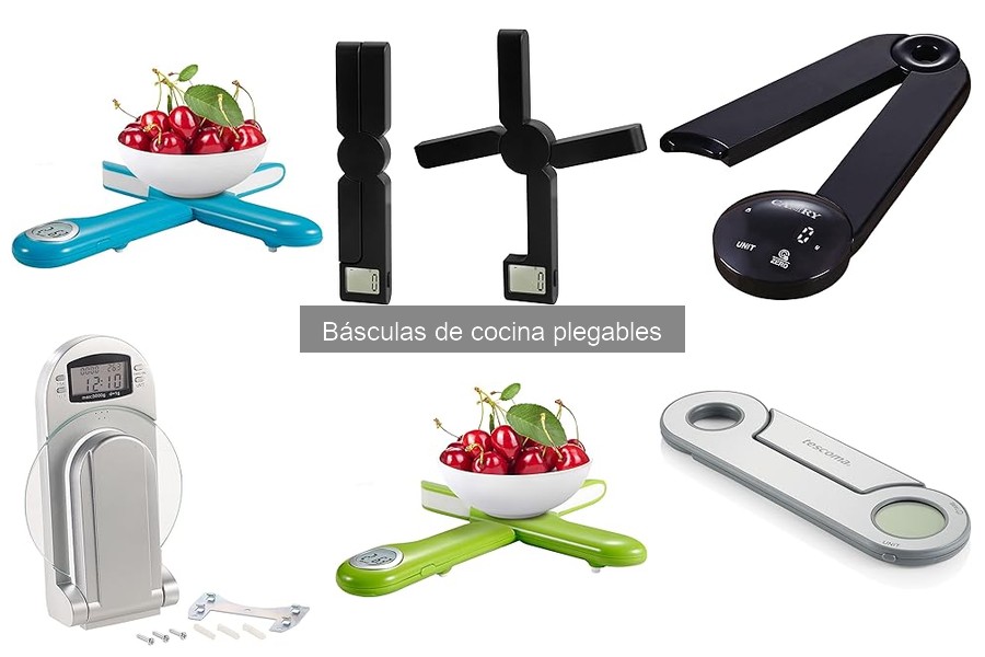 Alternativas a las Básculas de Cocina Plegables para Medir Ingredientes