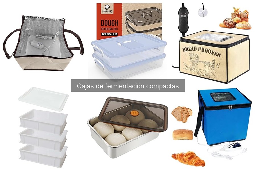 Alternativas a las cajas de fermentación compactas para pizza