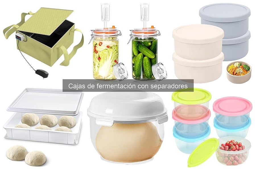Alternativas a las cajas de fermentación con separadores