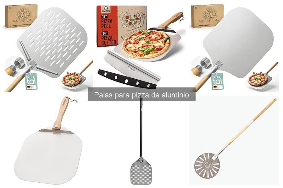 Alternativas a las palas de aluminio para pizza en casa