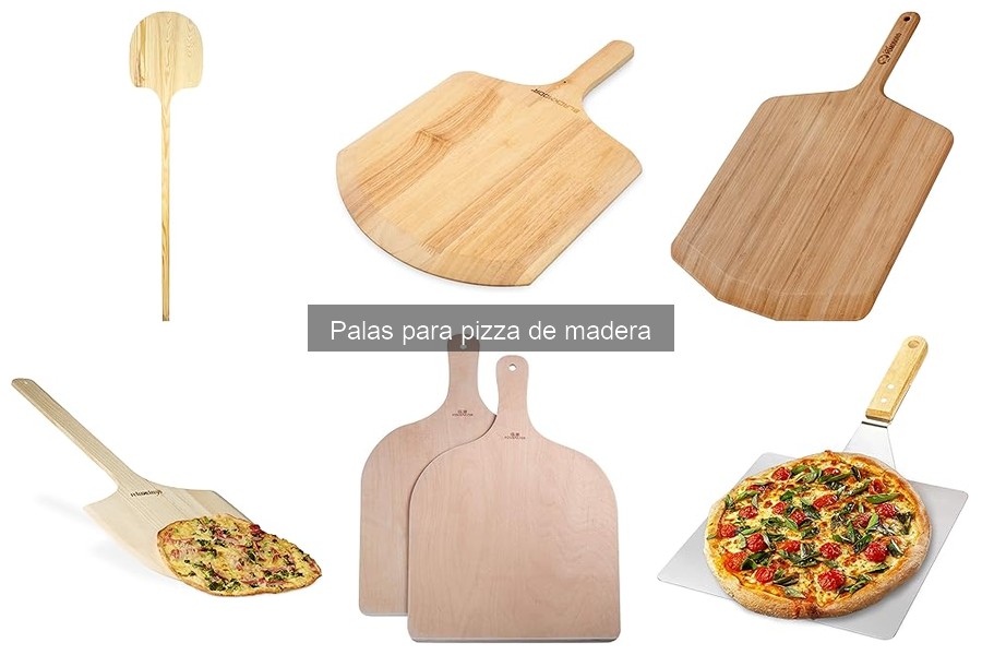 Alternativas a las palas de madera para pizza