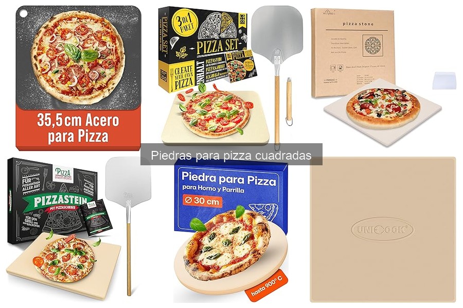 Alternativas a las Piedras para Pizza Cuadradas: Mejores Opciones