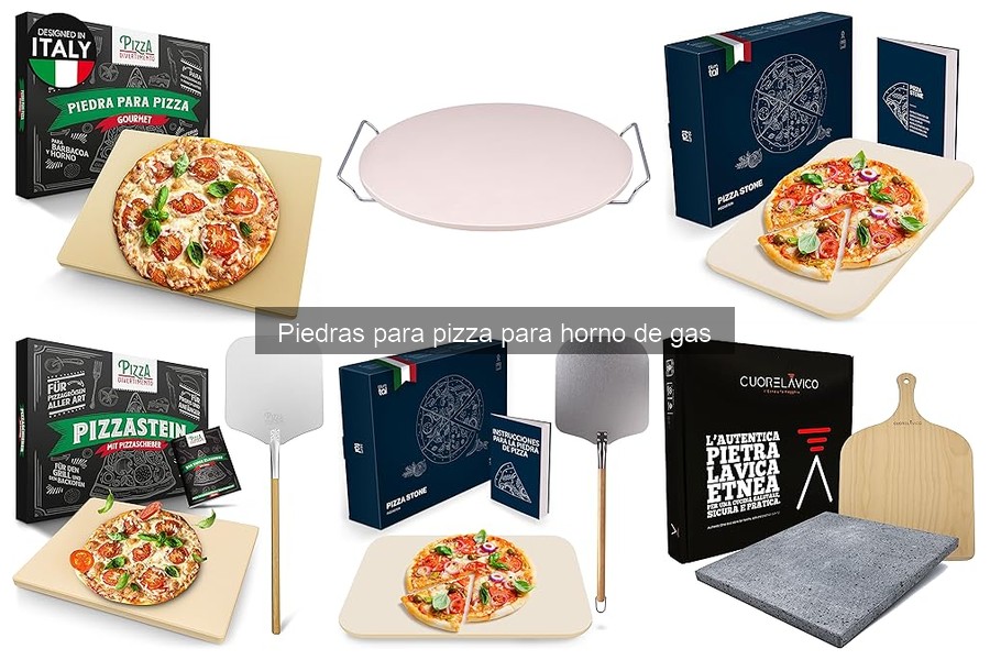 Alternativas a las piedras para pizza en horno de gas