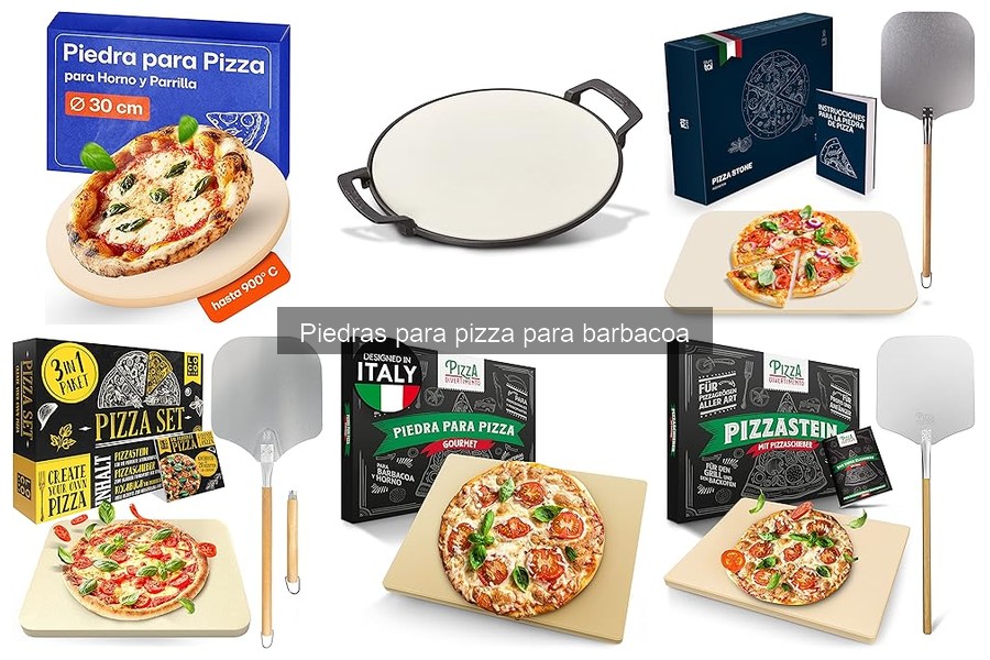 Alternativas a las piedras para pizza en la barbacoa