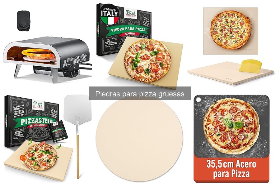 Alternativas a las piedras para pizza gruesas: ¿qué usar?