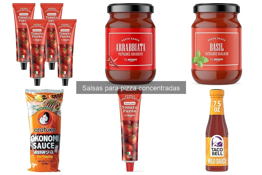 Alternativas a las Salsas para Pizza Concentradas