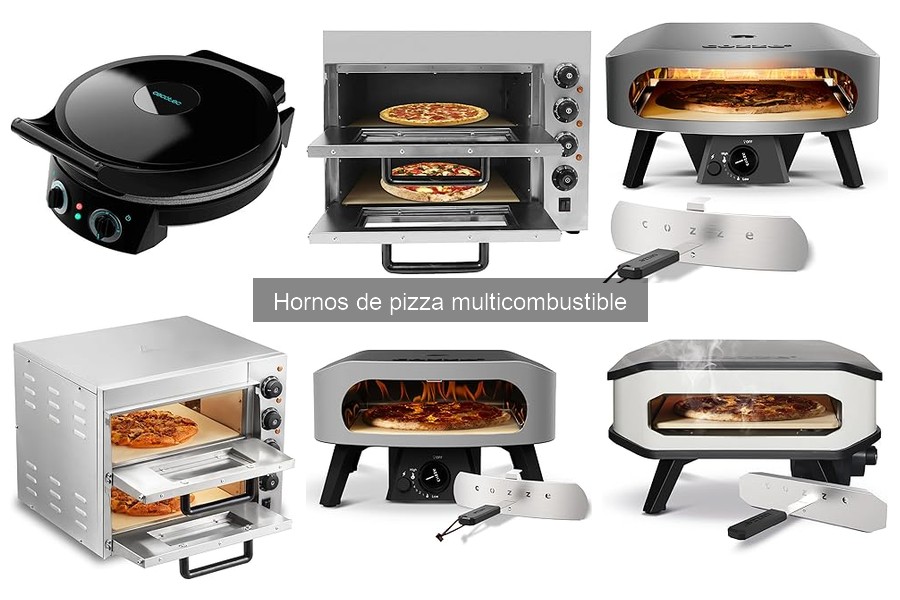 Alternativas a los hornos de pizza multicombustible