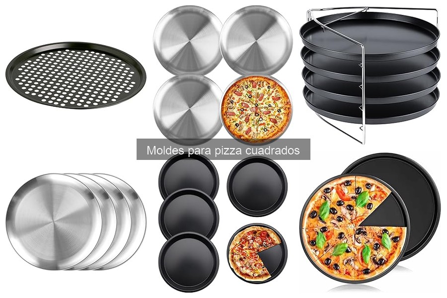 Alternativas a los moldes cuadrados para pizza en tu cocina
