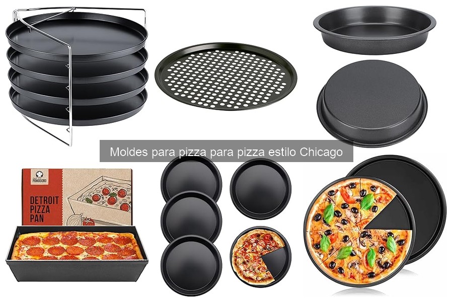 Alternativas a los moldes para pizza estilo Chicago