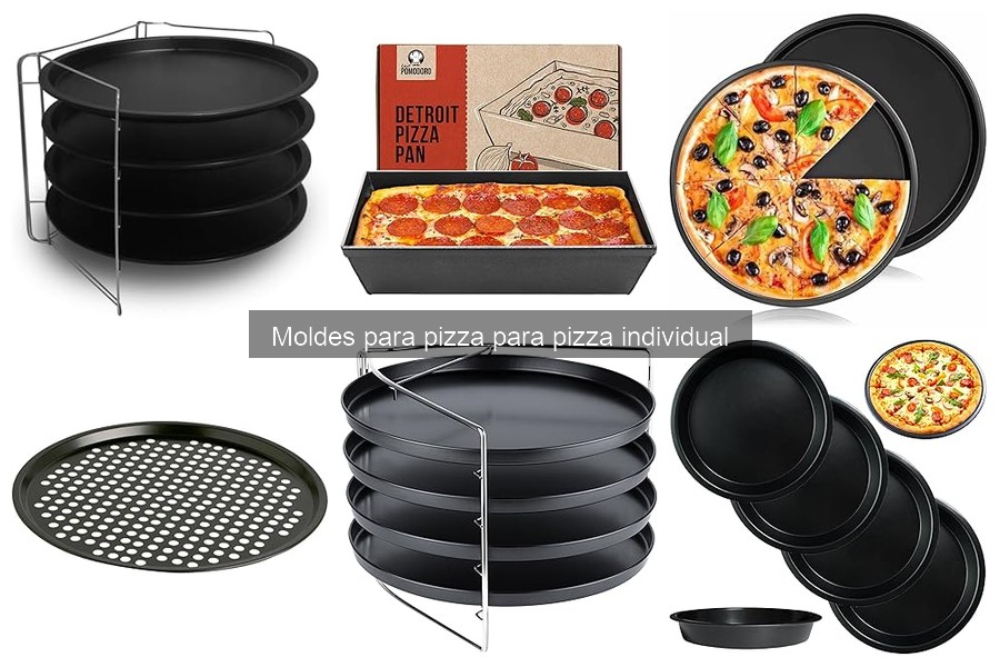 Alternativas a los moldes para pizza individual: opciones creativas