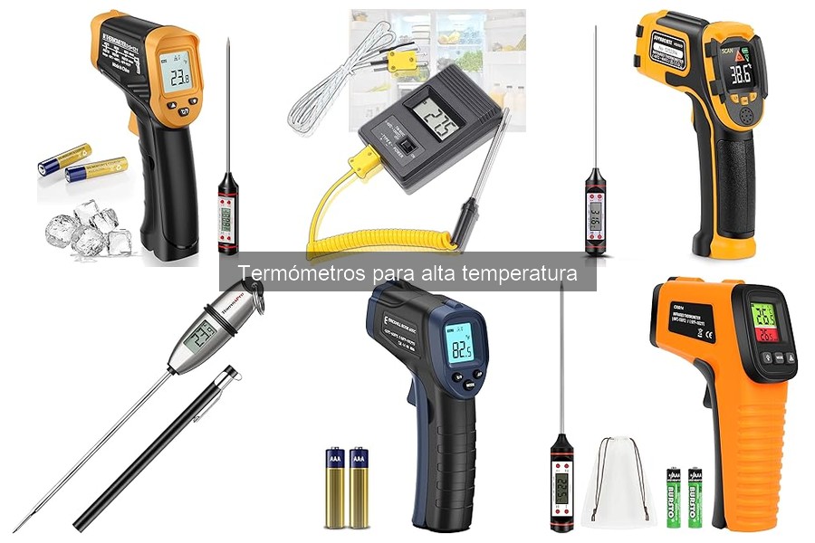 Alternativas a los termómetros para alta temperatura en pizza