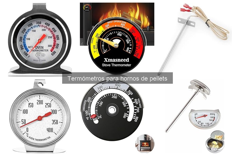 Alternativas a los termómetros para hornos de pellets