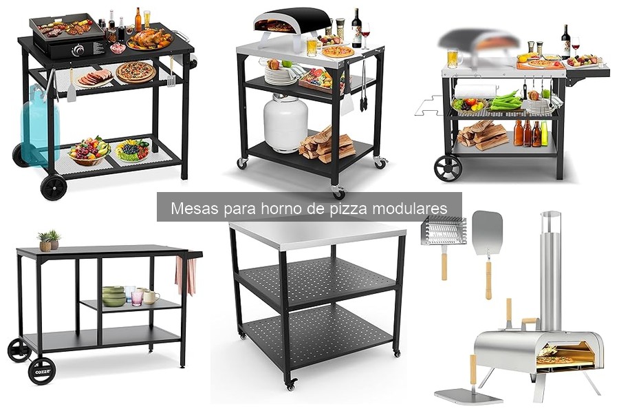 Alternativas a Mesas para Horno de Pizza Modulares