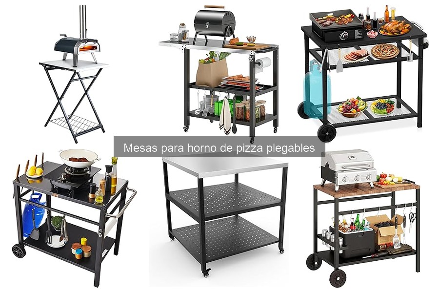 Alternativas a Mesas para Horno de Pizza Plegables