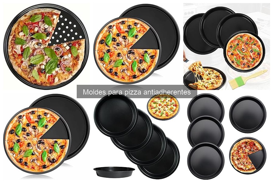 Alternativas a moldes antiadherentes para pizza: mejores opciones