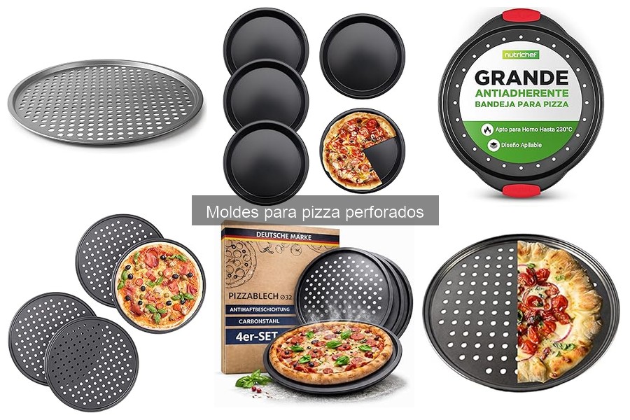 Alternativas a moldes para pizza perforados: opciones ideales