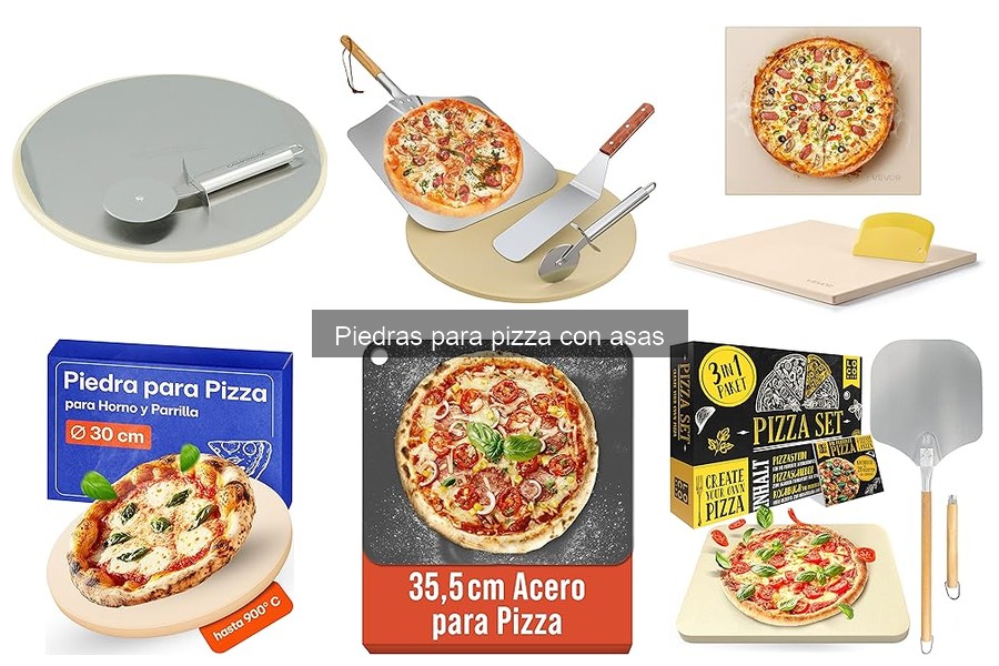 Alternativas a piedras para pizza con asas: Guía completa