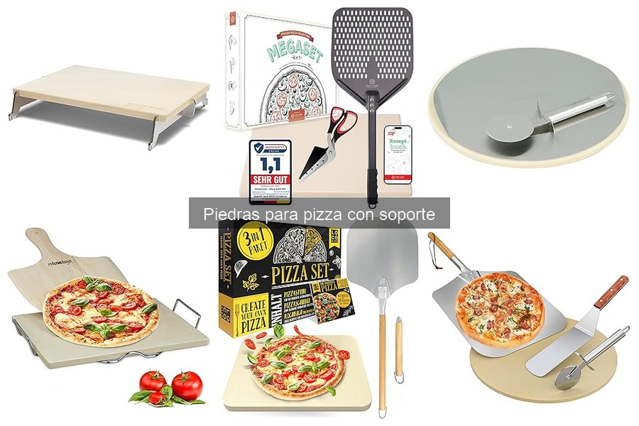 Alternativas a piedras para pizza con soporte: ¡Descúbrelas!
