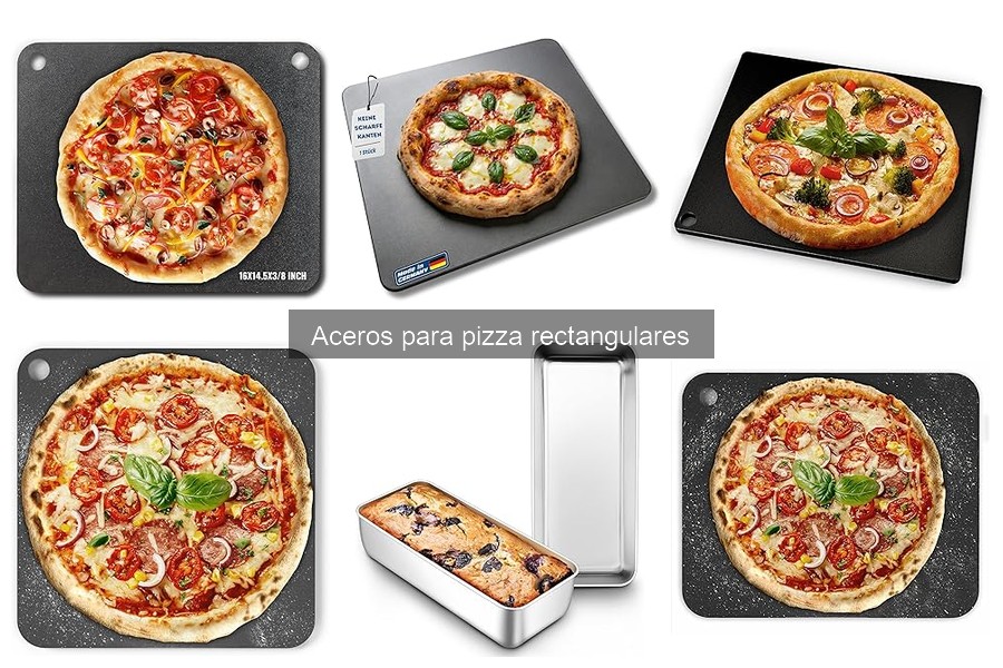 Alternativas al acero para pizza rectangular: materiales ideales