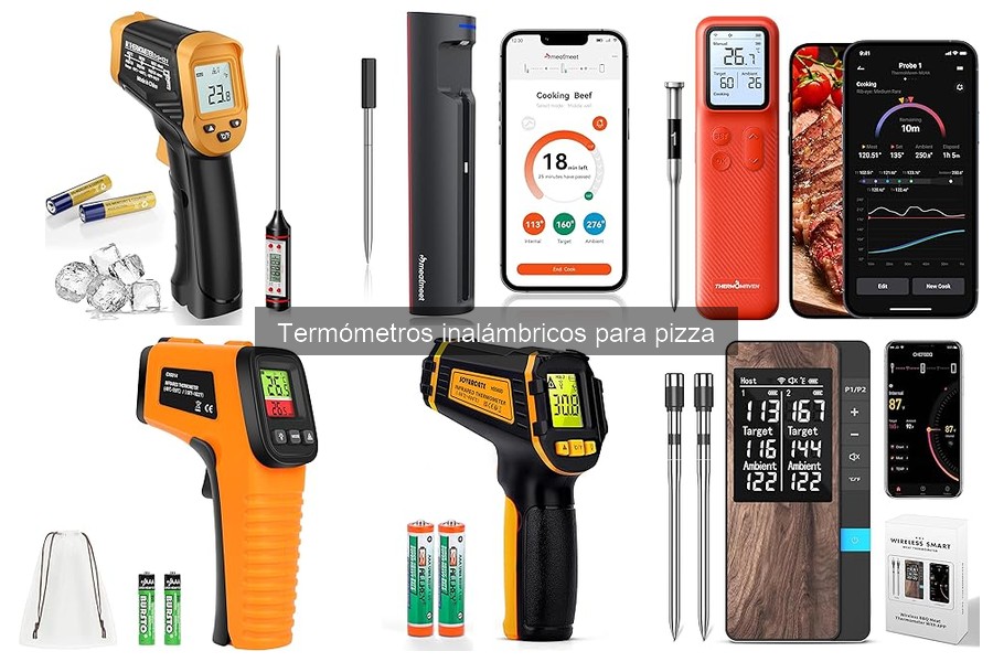 Alternativas al termómetro inalámbrico para pizza: opciones efectivas