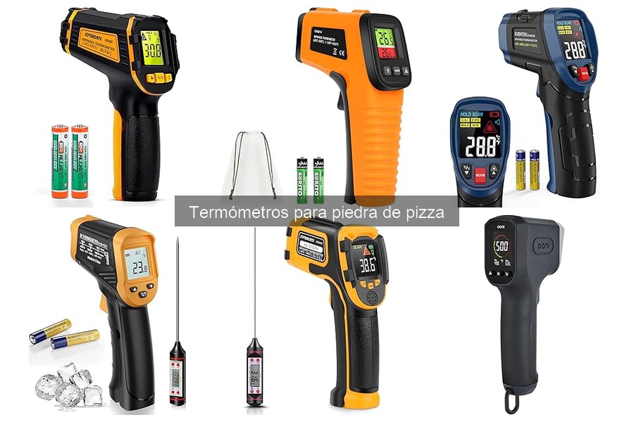 Alternativas al termómetro para piedra de pizza