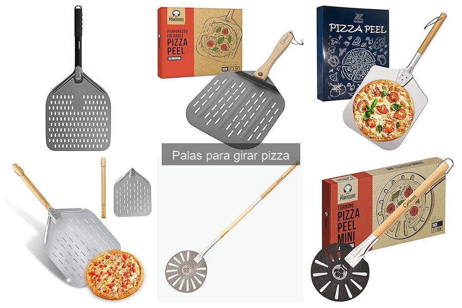 Alternativas creativas a las palas para girar pizza