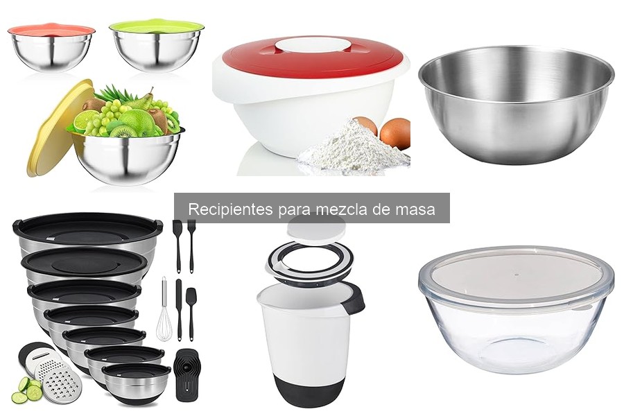 Alternativas Creativas a Recipientes para Mezclar Masa