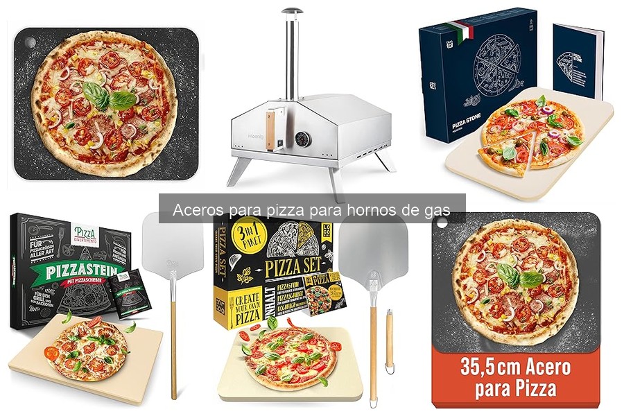 Alternativas económicas a aceros para pizza en hornos de gas