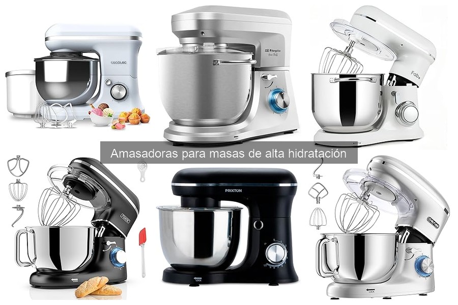 Alternativas económicas a amasadoras para masas hidratadas
