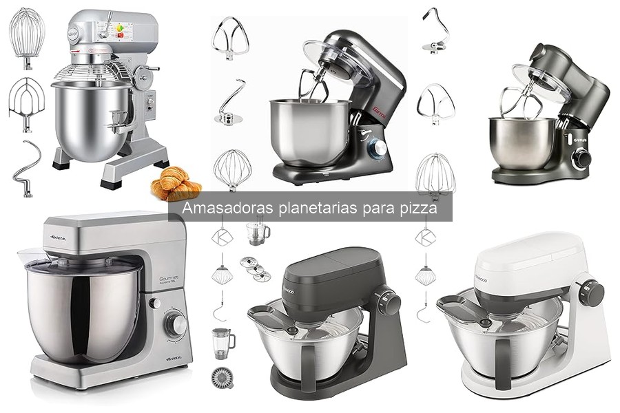 Alternativas económicas a amasadoras planetarias para pizza